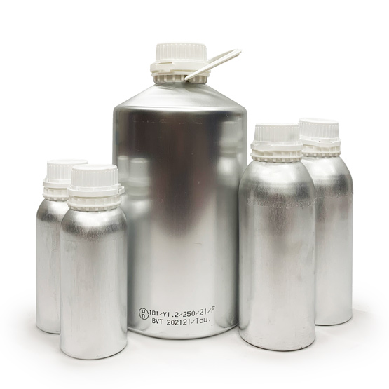 UN certified 1B1 aluminium bottles